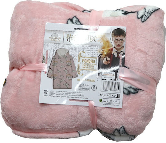 Warner Bros Blanket Fleece Harry Potter Pink 60x72cm