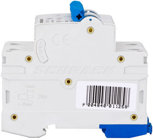 Schrack Automatic Circuit Breaker 16A Single-pole AC 196-010611116