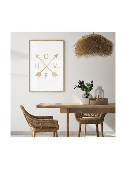 Walls Poster Home | Gold 15x20cm