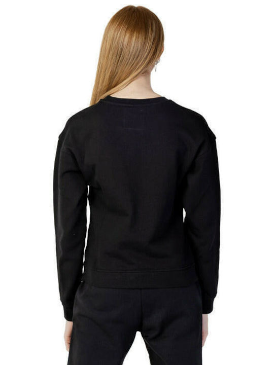 Armani Exchange Women's Long Sweatshirt Black