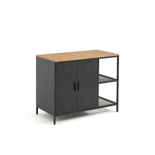La Redoute Interieurs Πάγκος με Νιπτήρα Μ100xΒ50xΥ80cm Δρυ