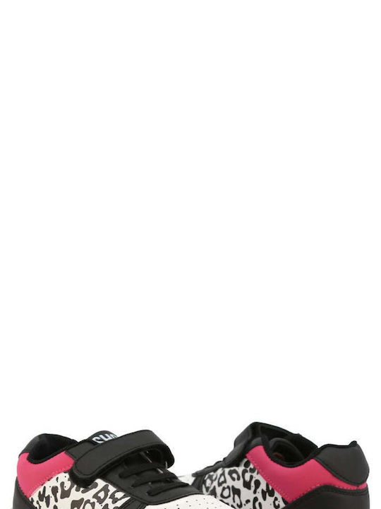 Shone Kids Sneakers with Scratch Black