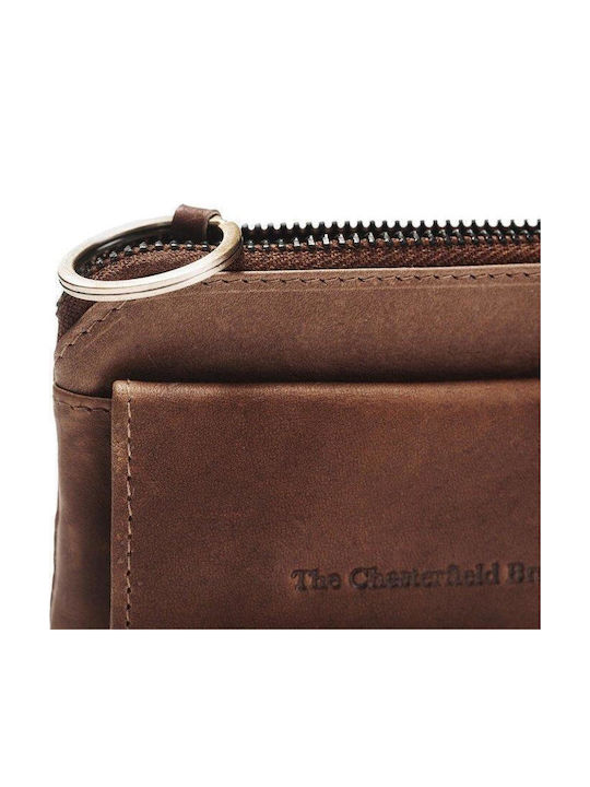 The Chesterfield Brand Key Holder Wallet Leather Brown
