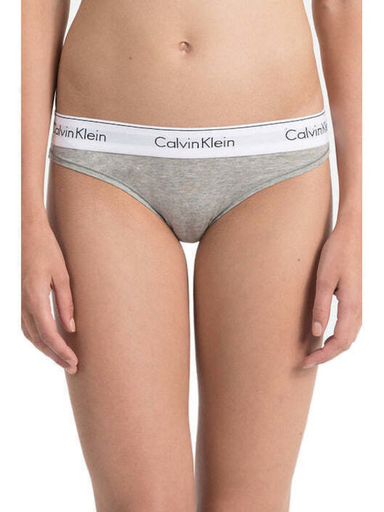 Calvin Klein Baumwolle Damen Slip Weiß