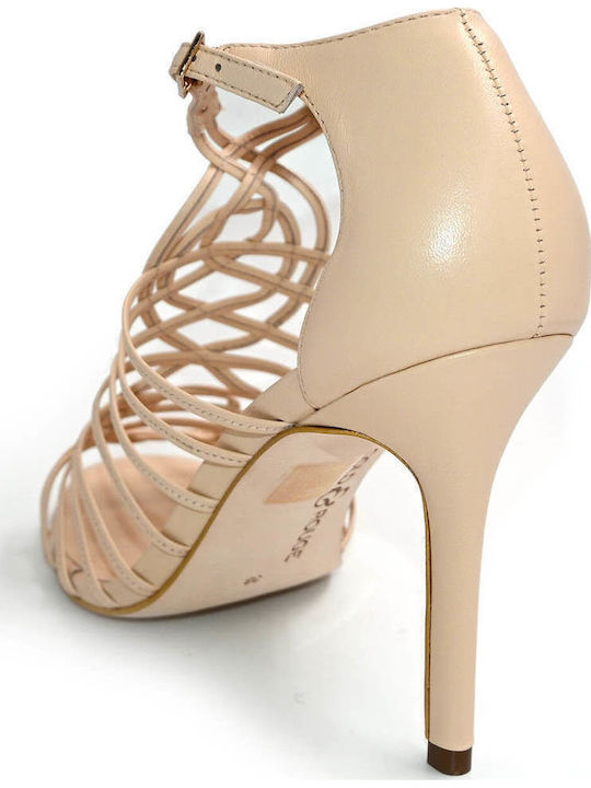 Sandalen Beige