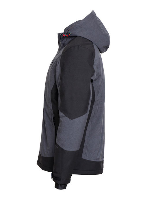 Stenso Revo Work Jacket with Detachable Hood Gray