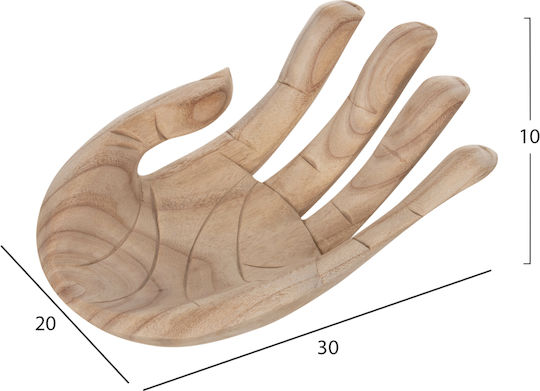 HomeMarkt Διακοσμητικό Δέντρο από Ξύλο 30x20x10cm