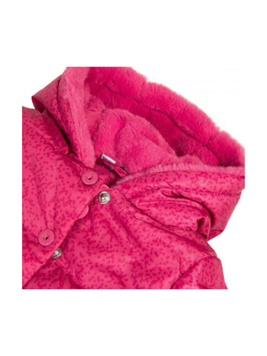 3 Pommes Kinderjacke mit Futter Rosa