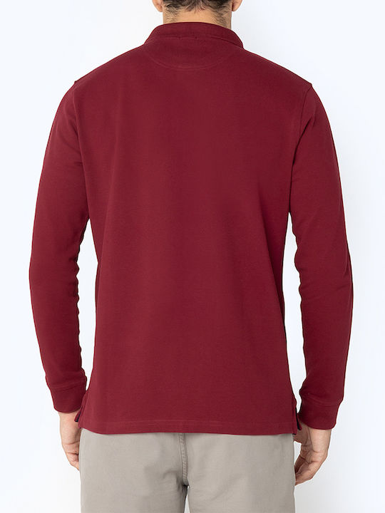 The Bostonians Polo Bluză RedWine