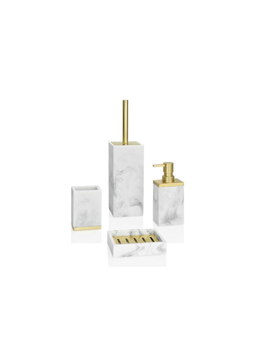 Andrea House Dispenser Πλαστικό Λευκό 250ml