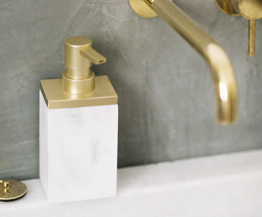 Andrea House Dispenser Πλαστικό Λευκό 250ml