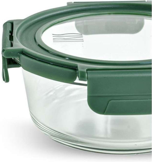 Iris Barcelona Glas-Mittagsbox Grün 950ml