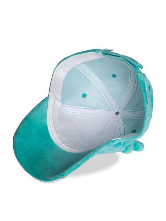 Difuzed Kids' Hat Jockey Fabric Squishmallows Winston Turquoise
