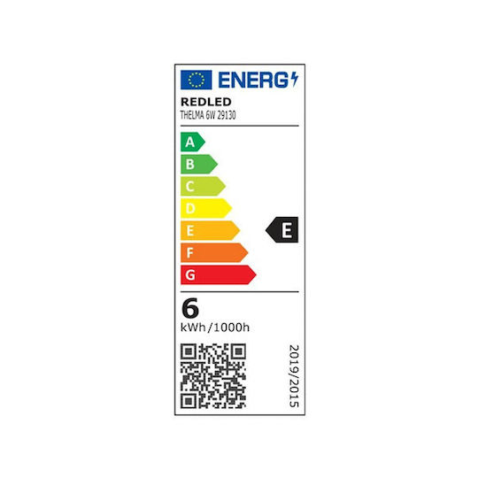 Redled Водоустойчиво Стенно Външно Осветително Тяло LED 6W