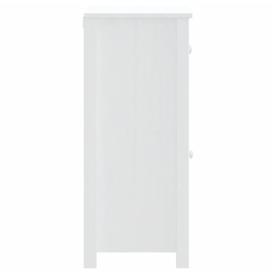 vidaXL Бански Шкаф 40x34x80см Бял