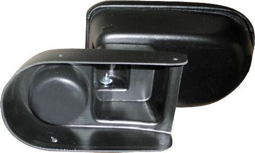 Cik Car Armrest for Peugeot 207 CC 02/2007+ Black
