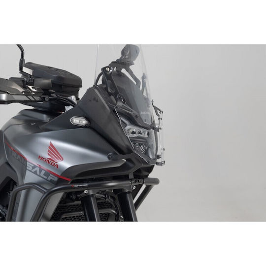 SW-Motech Προστατευτικό Φαναριού Μοτοσυκλέτας Honda Transalp Διάφανο