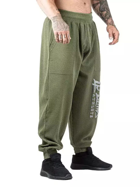 Boston Men's Sweatpants with Elastic Khaki