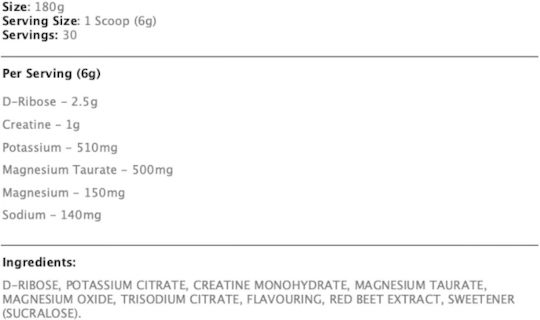 Supplement Needs 510mg CITRUS TWIST 210gr