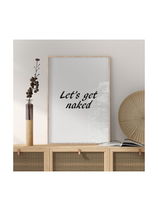 Walls Poster Let's Get Naked 40x50cm