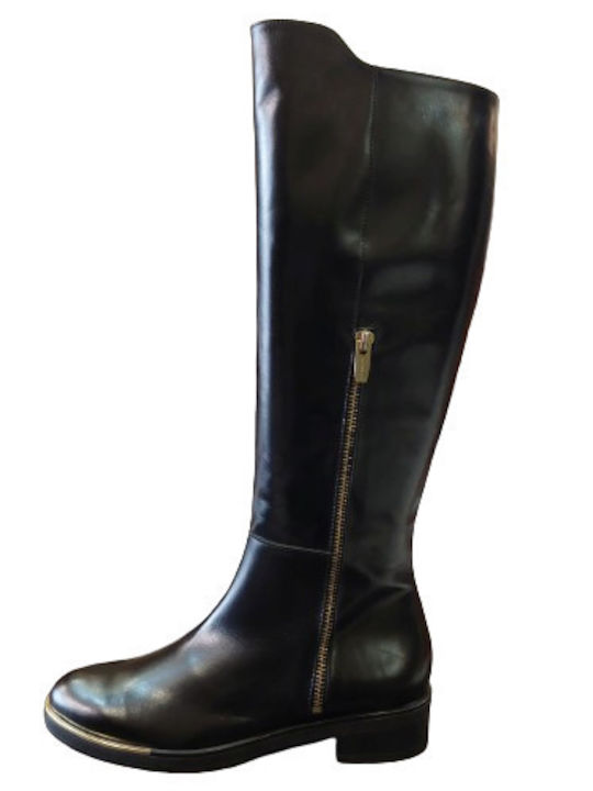 Wonders Leather Women's Boots Black