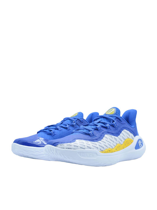 Under Armour Curry 11 Dub Low Basketball Shoes Blue