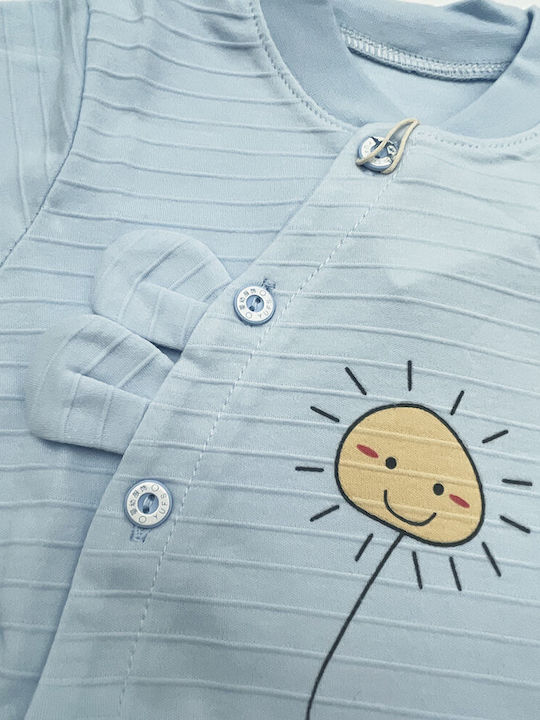 Topaki Baby Bodysuit Light Blue