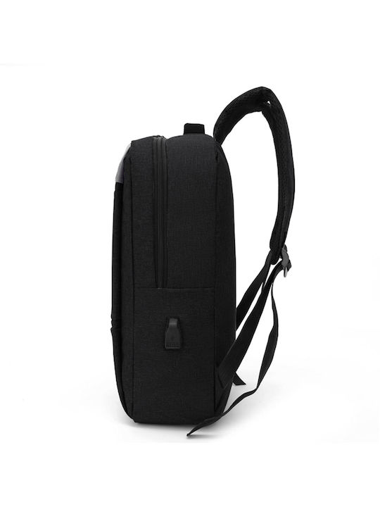 Amber Чанта Раница за лаптоп 15.6" в Черен цвят AM2014-BLACK