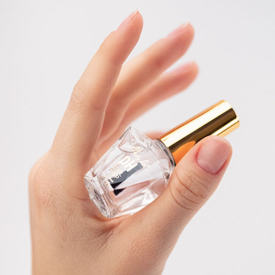 Molly Lac Top Coat / Base Coat for Regular Nail Polish 10ml