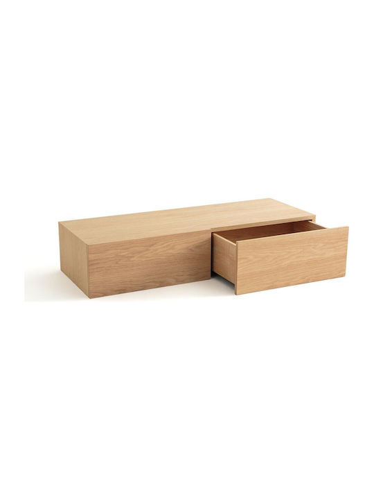 Am.Pm Rechteckig Garderobenschublade aus MDF in Braun Farbe 40x110cm 3614851173393 1Stück