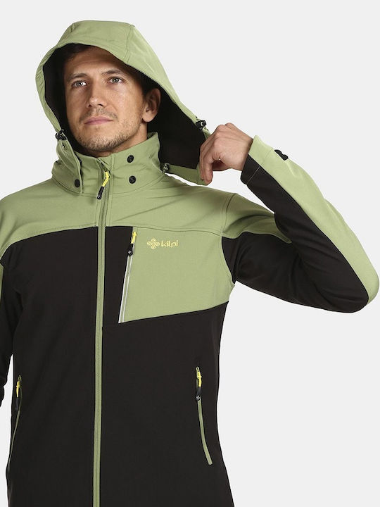 Ravio-m Winter Jacket Softshell Waterproof and Windproof Green (GRN)