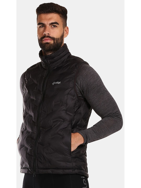 Kilpi Ärmellos Sportliche Herrenjacke ΜΑΥΡΟ