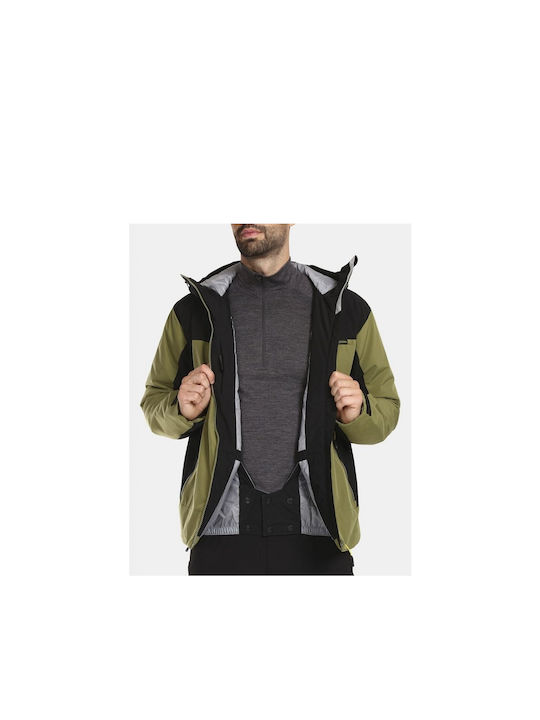 Kilpi Herren Winter Jacke Lässig Πράσινο (Κωδικός: GRN)