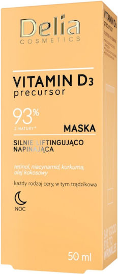Delia Cosmetics Vitamin D3 Precursor Gesichts- & Augenmasken 50ml