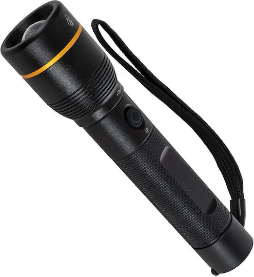 GloboStar Lumină de lucru și de sit, cu baterie Lanternă LED Lumini de lucru și de sit, IP54 cu Luminozitate Maximă 80lm 100buc Negru