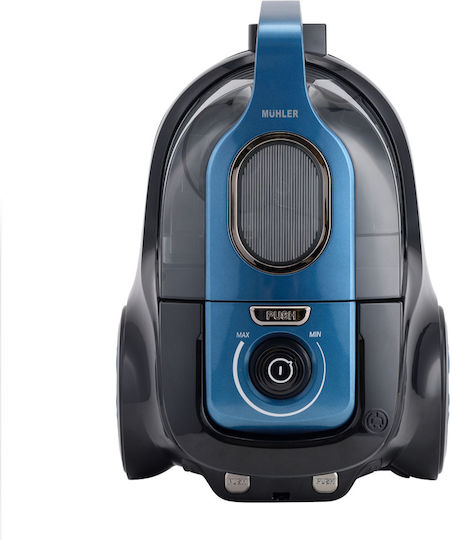 Muhler MVC-80BS Прахосмукачка 850W С контейнер 2лт Син