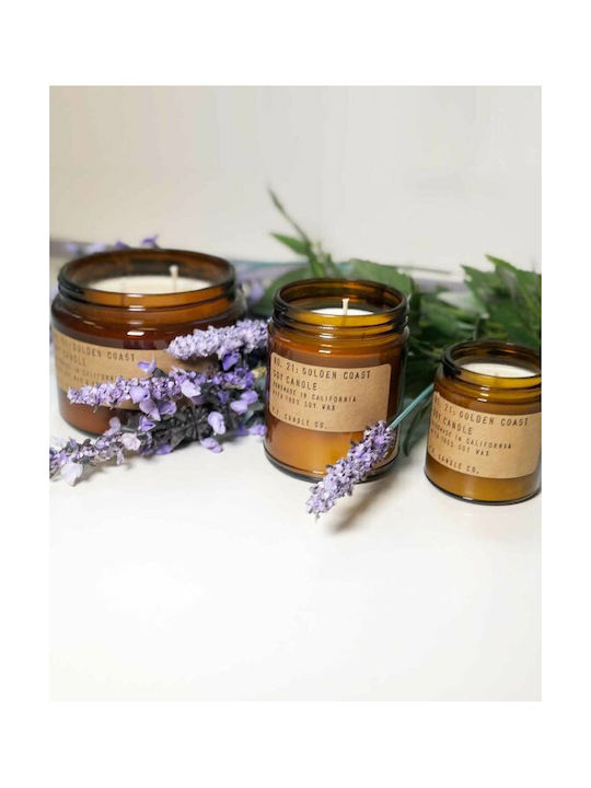 Scented Soy Candle No 21 Golden Coast Medium Jar 1pcs