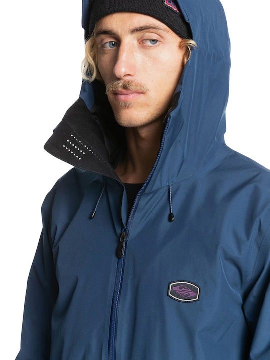 Quiksilver Dominate Men's Gore-Tex Ski & Snowboard Jacket Blue EQYTJ03358-BSN0