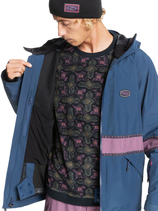 Quiksilver Dominate Men's Gore-Tex Ski & Snowboard Jacket Blue EQYTJ03358-BSN0