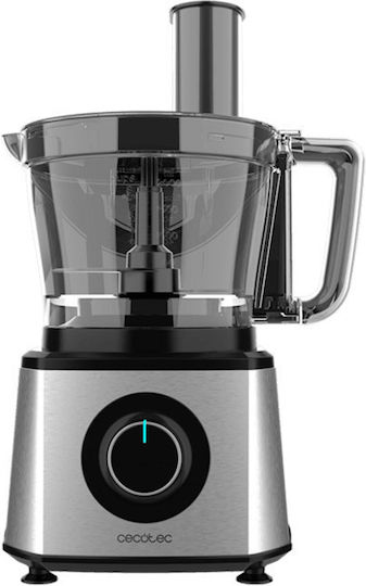 Cecotec Paprika 2000 Multifunktions-Food-Prozessor 2000W mit Behälter 3.5Es Silber