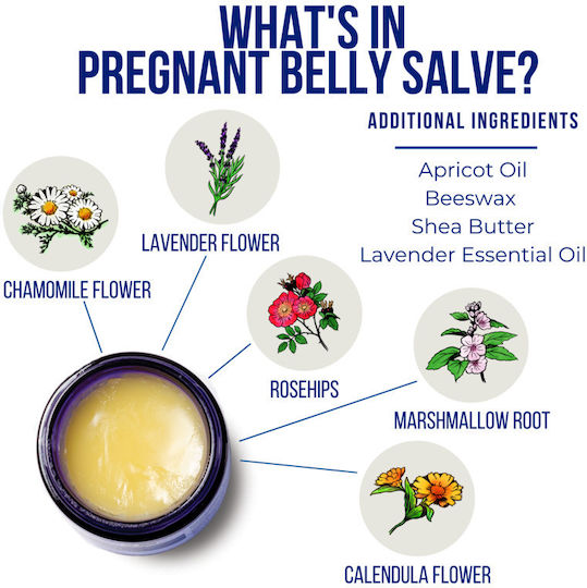 Motherlove Pregnant Belly Salve Rich Cream For Prevention Cream For Prevention And Treatment Of Pregnancy Stretch Marks 120ml