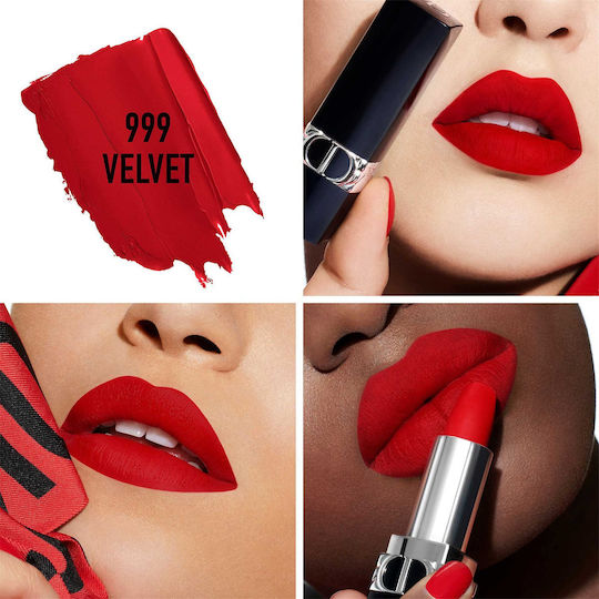 Dior Rouge Σετ Κλασικό Κραγιόν Refill Velvet 3.5gr