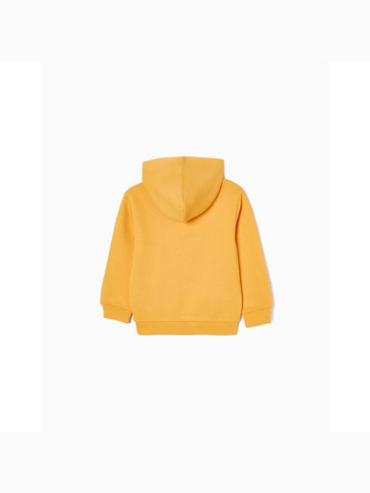 Zippy Kids Sweatshirt with Hood Yellow