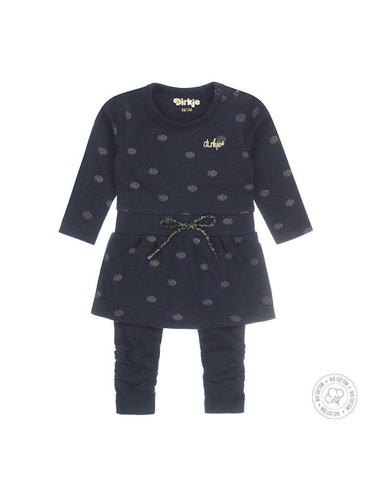 Dirkje Kids Dress Blue