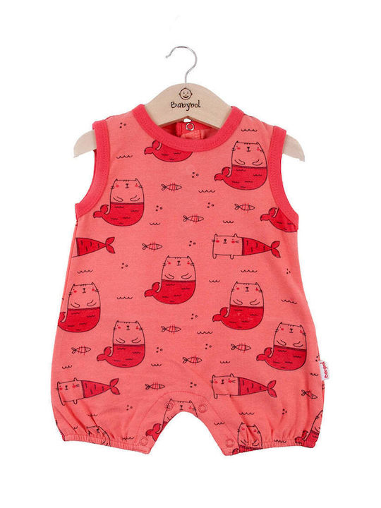 Babybol Baby Bodysuit Set Pink