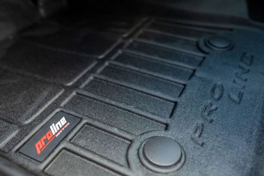 Frogum Set of Front and Rear Mats 4pcs Tray Type for Mercedes-Benz Citan 2012-> Black