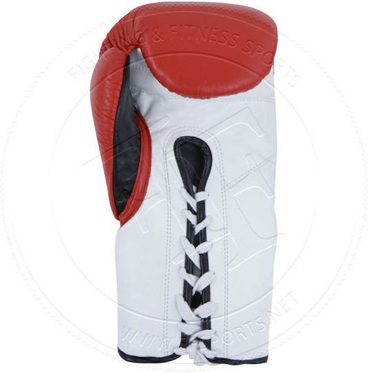Benlee Boxhandschuhe Leder für Kampf Rot