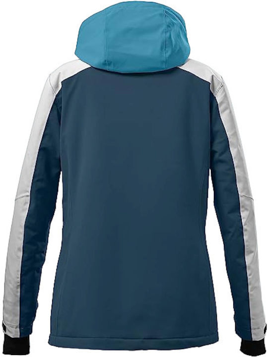 Killtec Ksw 37381 Frauen Jacke aus für Ski & Snowboard Blau