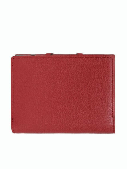 Leather Women's Wallet Classic with RFID Red