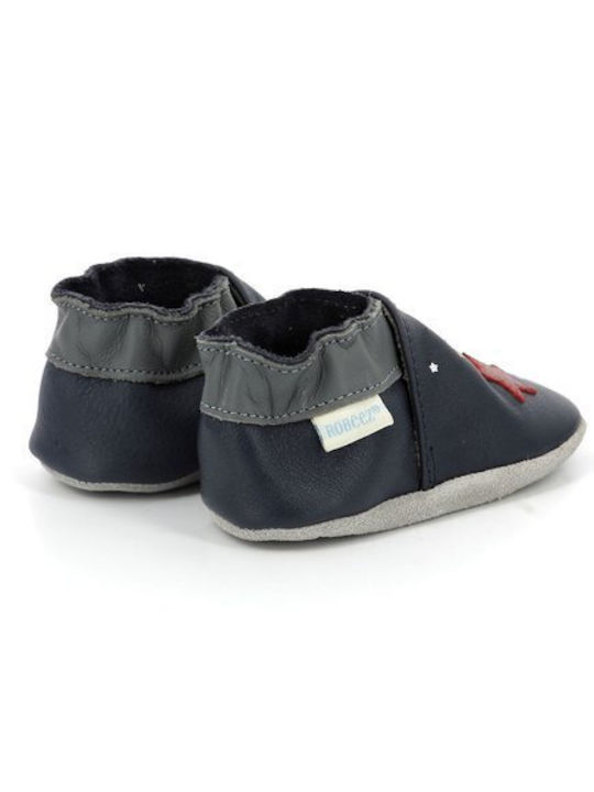 Robeez Baby Hausschuhe Marineblau